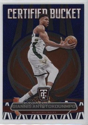 2024 Panini Totally Certified Bucket Mirror Blue 33/49 Giannis Antetokounmpo 0q0
