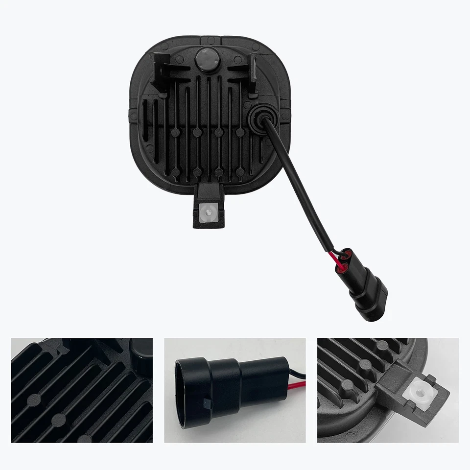 Conjunto de luces antiniebla LED luces de parachoques para Ford F250 F350 F450 Super Duty 1999-2016 Foto 4 de 4