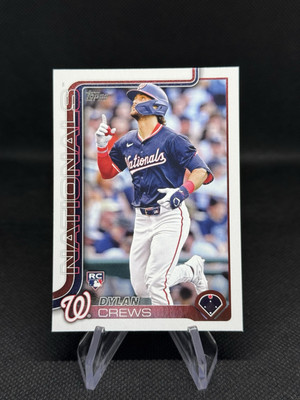 2025 Topps Series 1 MLB Baseball DYLAN CREWS Rookie Card RC #74