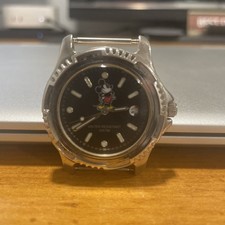 Mickey Watch - Water Resistant, The Disney Store, needs battery and watch band