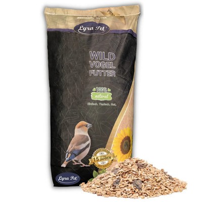 25 kg Fettfutter Ganzjahres Wildvogelfutter Mischfutter Streufutter Lyra Pet 
