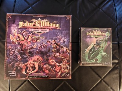 Valor & Villainy: Lludwik's Labyrinth Deluxe (EN) + Antagonist's Arsenal (EN)