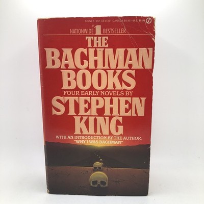 Stephen King The Bachman Books 1986 Signet 1st Edition-  Good Condition