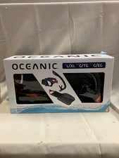 Oceanic Snorkeling Set-fins, mask, snorkel, storage bag size L/XL