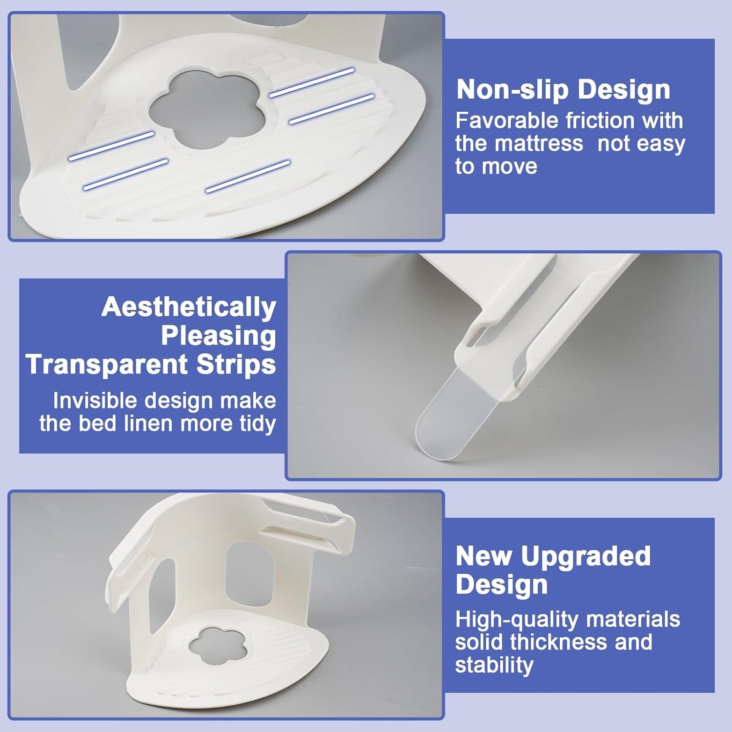 Lock Sheet Holders Set, Keep Sheets Tight Heavy Duty Bed Sheet Holder Corner, An