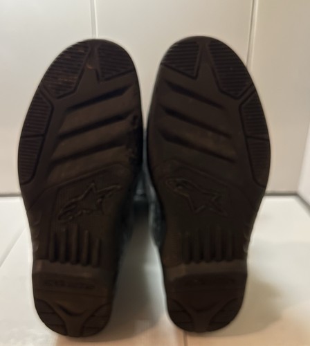 Botas de motocross Alpinestars Tech 5 para hombre usadas MX negras talla 11 - Imagen 7 de 7
