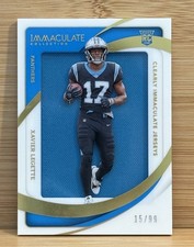XAVIER LEGETTE 2024 IMMACULATE CLEARLY JERSEYS ROOKIE PATCH RC /99