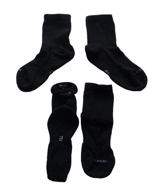 3 Paar Socken KIPRUN & KALENJI Gr. 39-42   schwarz