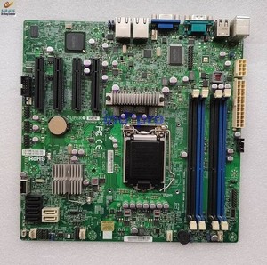 1pc X9SCM single circuit 1155-pin server motherboard *la