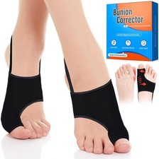 2PCS Bunion Corrector for Women  Men - Toe Alignment Corrector with Splint  Pa