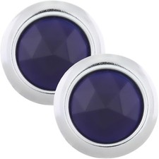 Universal Tail Light Lens Blue Dots Lens Enhancer Pair Glass Universal Tail Light Lens Blue Dots Lens Enhancer Pair Glass