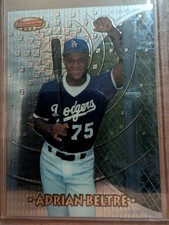 1997 BOWMAN'S BEST ROOKIE CARD #117 ADRIAN BELTRE RC DODGERS RANGERS NM. rookie card picture