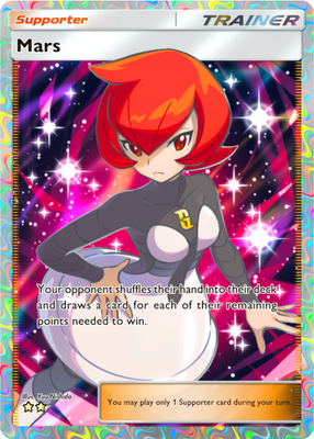 Pokemon Pocket TCG Card Game 2 Star Full Art Mars Space-Time Smackdown DIGITAL Pokemon Pocket TCG Card Game 2 Star Full Art Mars Space-Time Smackdown DIGITAL