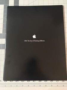 Rare APPLE Book 1998: The Year of Thinking Different Steve Jobs Think Different