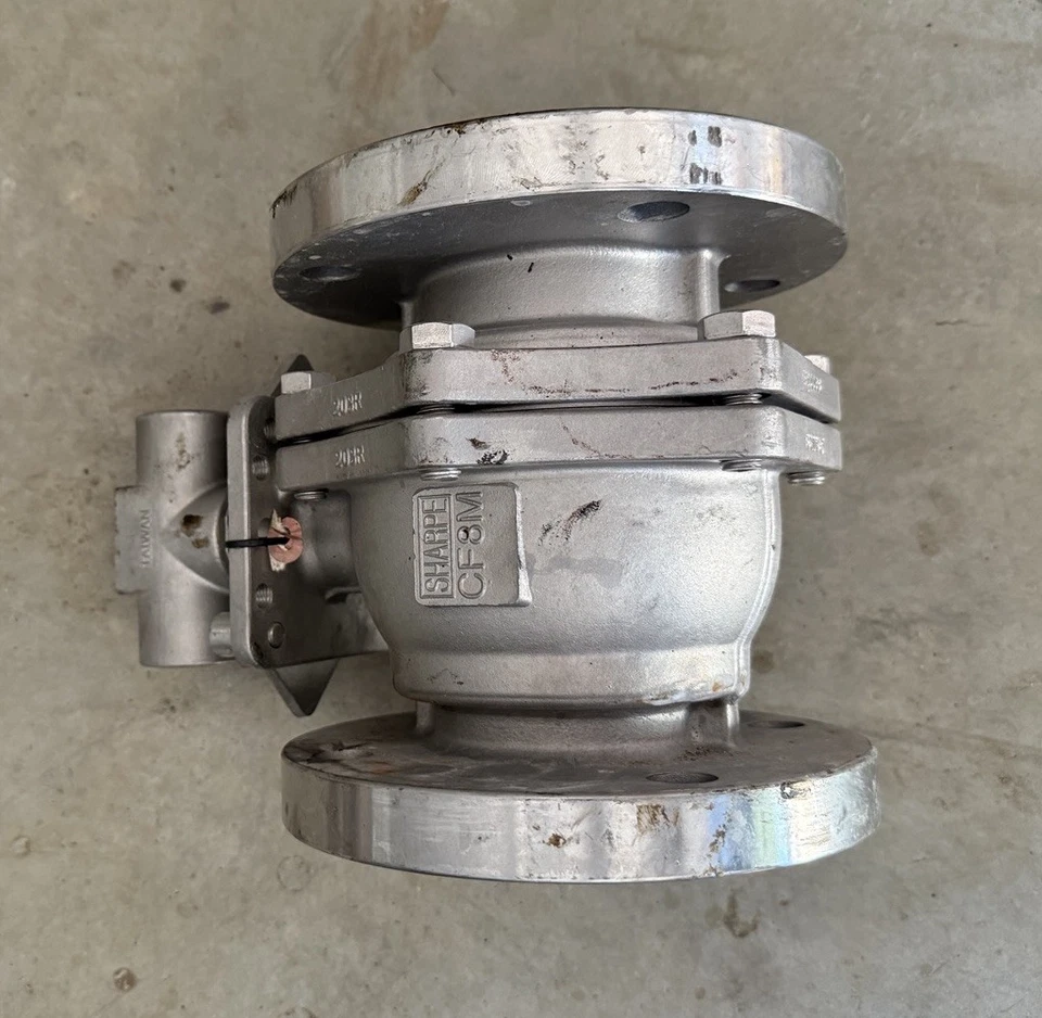 Sharpe 3” ANSI 150 Stainless Steel Flanged Ball Valve New Full Port - Image 3 of 4