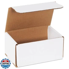 BOX USA Shipping Boxes Small 6"L x 4"W x 3"H, 50-Pack | Corrugate