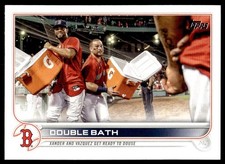 2022 Topps Series 1 #229 Double Bath     Boston Red Sox