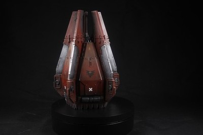 blood angels drop pod 30k/40k gut bemalt