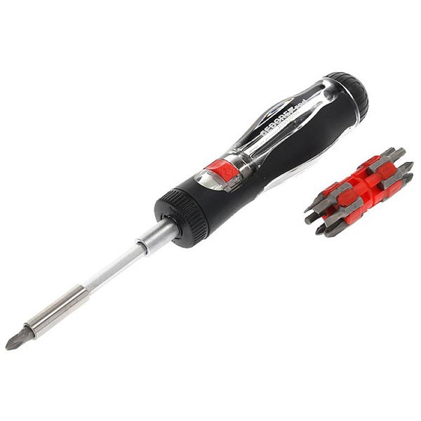 Gedore RED Ratchet Screwdriver Bit telescopic 1/4"" 13in1