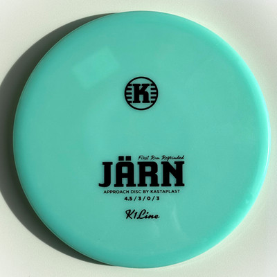 Kastaplast K1 First Run Regrind Jarn, Black Stamp, 174g, New