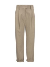 BRUNELLO CUCINELLI WOMEN'S TAPERED CUFFED TROUSERS MSRP 1975 42 