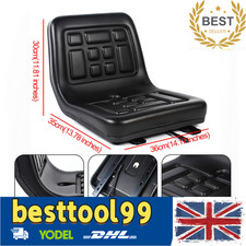 11.81in Universal Suspension Seat DUMPER/DIGGER/ROLLER/TRACTOR/LOADER Low Back 