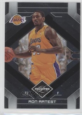 2009-10 Panini Limited 23/199 Metta World Peace Ron Artest #88 0af
