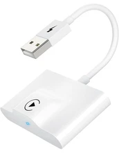 Teeran CarPlay Wireless Adapter Factory Wired CarPlay 2024 Upgrade Dongle