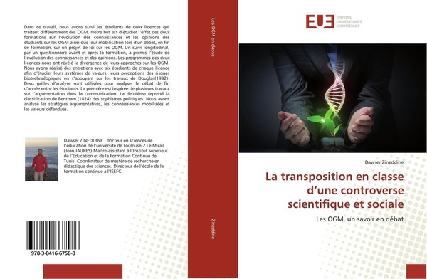 La Transposition En Classe D'une Controverse Scientifique Et Sociale Dawser Zine-image