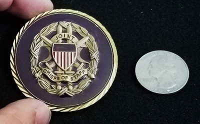 RARE Chairman Joint Chiefs of Staff CJCS JCS Pentagon 9/11 DoD US Challenge Coin