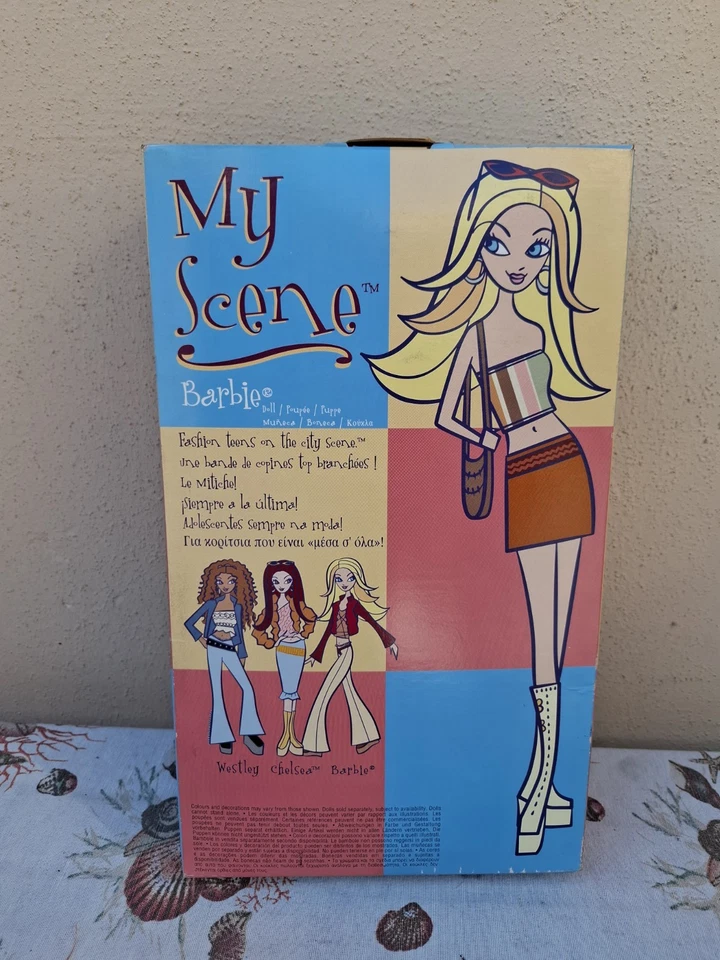 BARBIE My Scene Bambola Mattel Vintage 2002 Nuova - Immagine 4 di 4