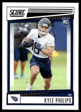 2022 Score Kyle Philips Rookie Tennessee Titans #393