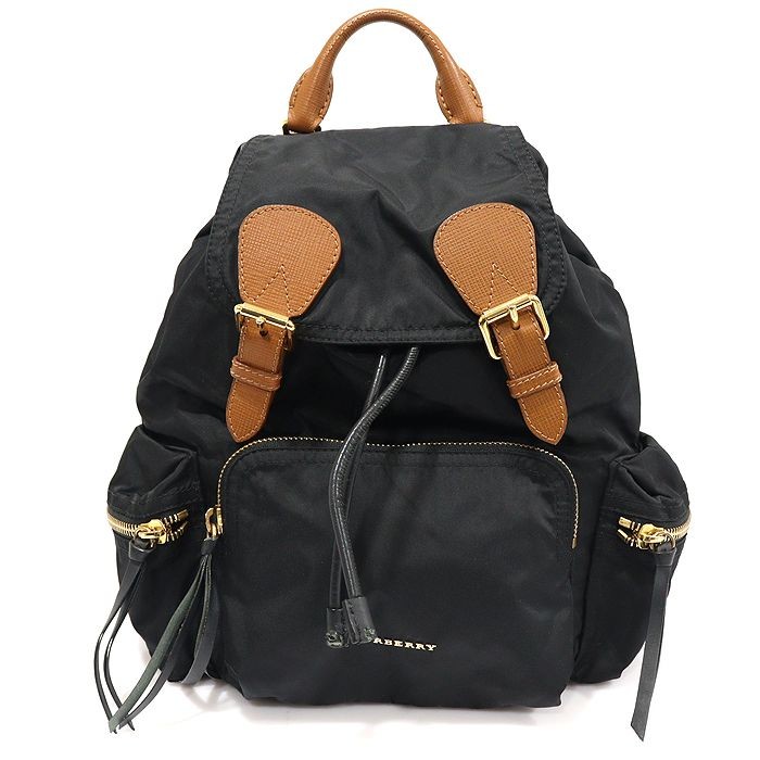 Burberry Black Nylon Technical Backpack Medium 40… - image 1