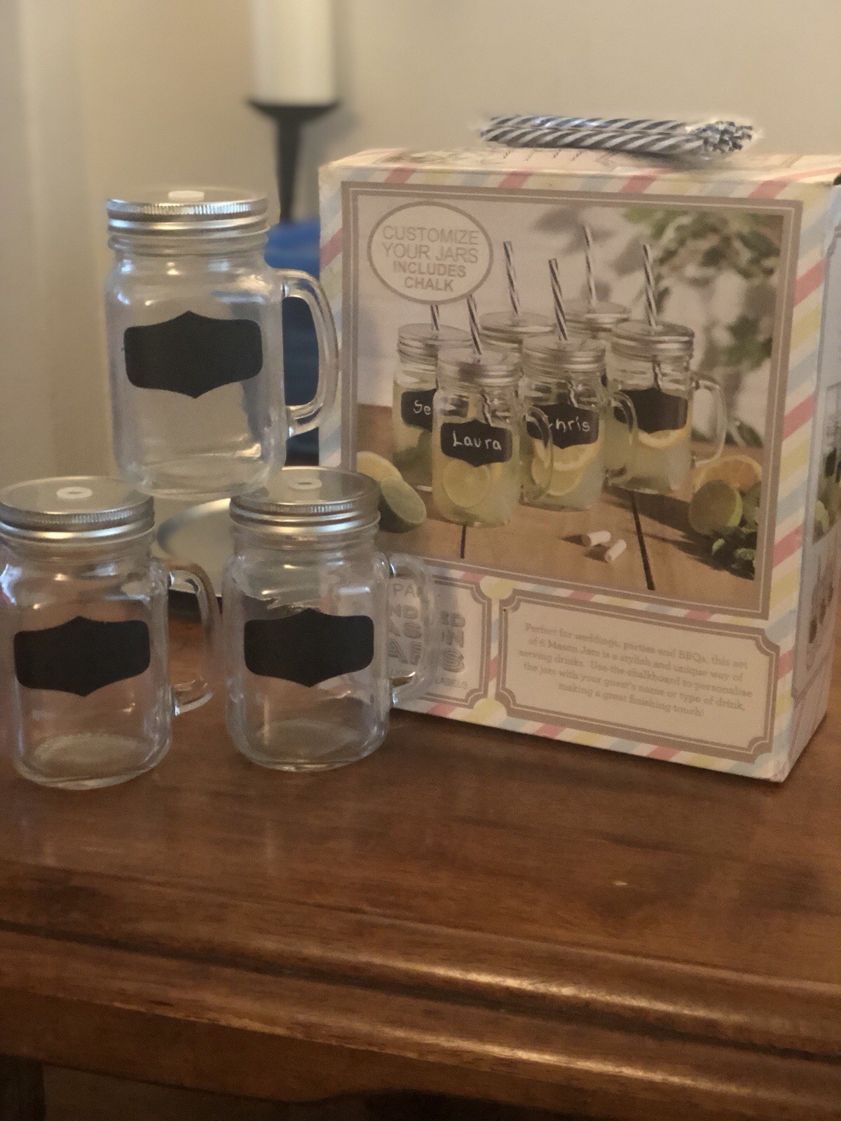 Handle Mason Jars