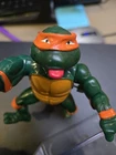 vintage 1989 TMNT Action figure  Michelangelo  Spinning Arm Ninja Turtles