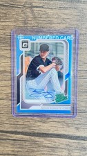 2026 Donruss Optic Baseball NOAH SCHULTZ AUTO 10/49 RATED PROSPECT White Sox 183