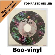 Split Enz ~ One Step Ahead ~ Etched 7” Vinyl Record US Issue EX / VG+