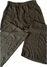 A New Day Relaxed Fit Pull On Pant black Womens L elastic waist Cozy Basics