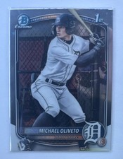 2025 Bowman Draft - Chrome Michael Oliveto #BDC-156 (RC)