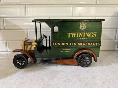 Twinings Decorative Wood Vehicle Box - London Tea Merchants