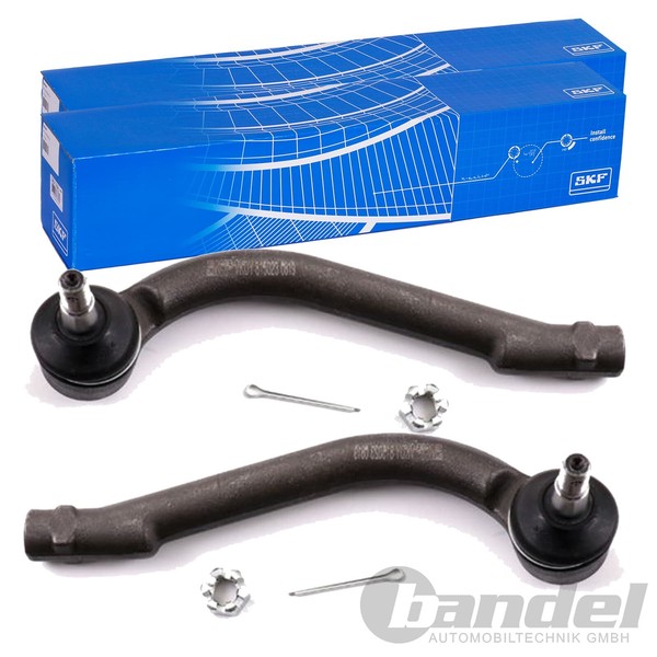 2X SKF Spurstangenkopf Links+Rechts Passend FüR Hyundai Santa KIA Sorento-image