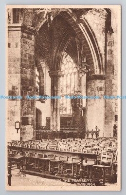 R802937 Edinburgh The King Pew From The Transept St Giles Cathedral Valentine Se
