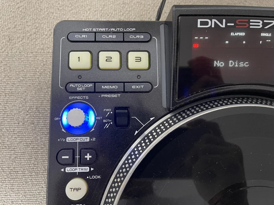 Denon DJ DN-S3700 Pair Set of 2 with User's Manual Tested and Working CDJ Player - Image 4 of 4