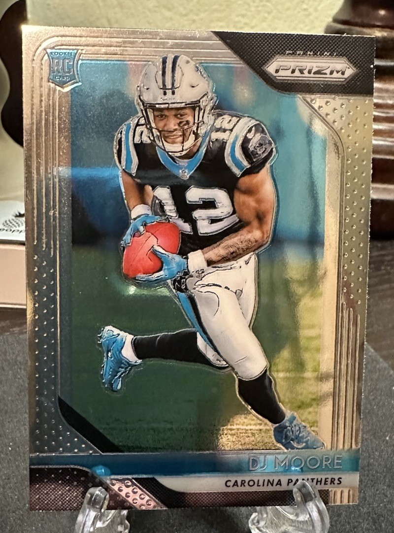 2018 Panini Prizm - Rookie D.J. Moore #207 (RC) Buffalo Bills