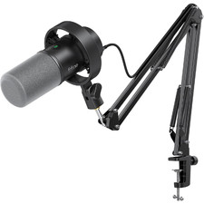 Fifine K688 Podcast Microphone Kit Usb/Xlr Dynamic Microphone Boom Arm For