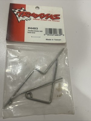 Traxxas RC Part No. 4483 Throttle & Brake Rods/ Brake Lever