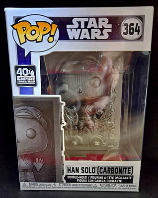 Funko Pop! Star Wars Empire Strikes Back Han Solo (Carbonite) #364 40th