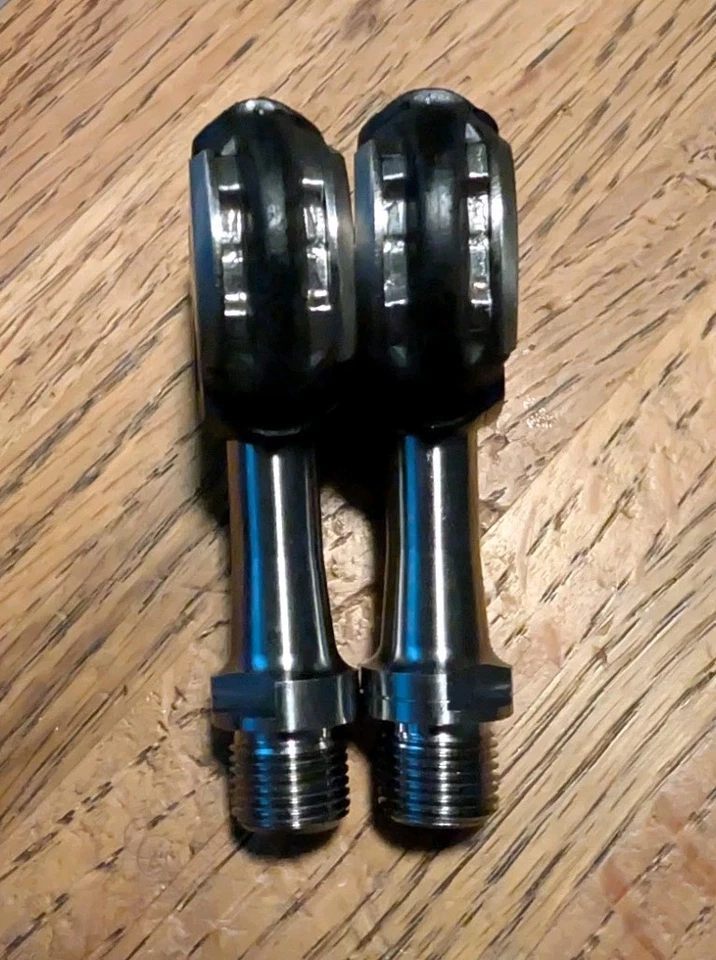 Pedales Speedplay Zero, nuevos husillos y pajaritas de titanio, rodamientos nuevos, 153 g Foto 3 de 4