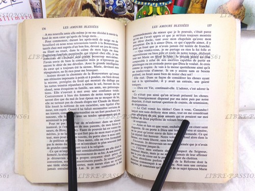 LES AMOURS BLESSÉES, JEANNE BOURIN, ÉDITIONS DE LA TABLE RONDE, 1987 - Picture 11 of 16