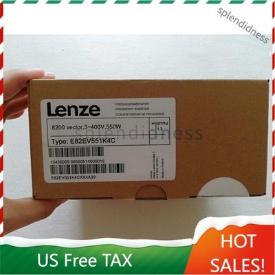 NEW LENZE E82EV551K4C NEW LENZE E82EV551_4C Inverter 8200 Vector 0.55kW !